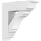 Ekena Millwork Standard Olympic Architectural Grade PVC Bracket with Traditional Ends, 5"W x 20"D x 20"H BKTP05X20X20OLY01 - alternate 1